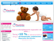 Tablet Screenshot of e-paulinka.pl